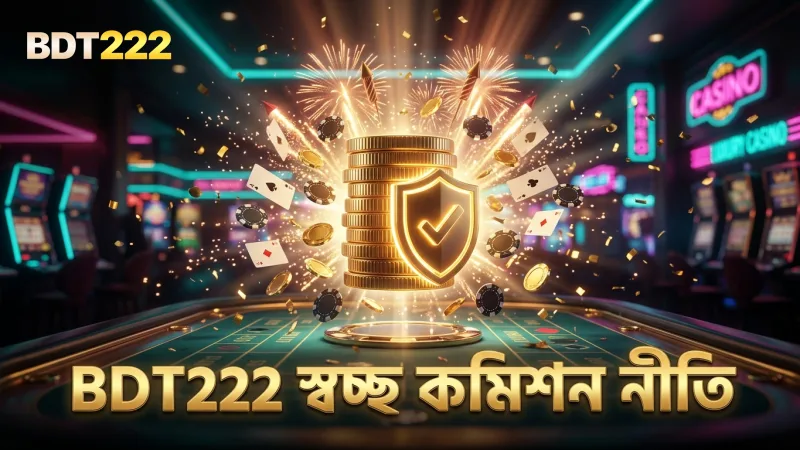 স্বচ্ছ কমিশন ও লুকানো চার্জ ছাড়া BDT222 এর বিশ্বাসযোগ্যতা।