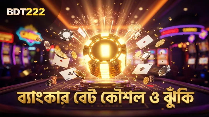 ব্যাংকার বেটের সুবিধা ও ঝুঁকি বুঝে স্মার্ট খেলা করুন।