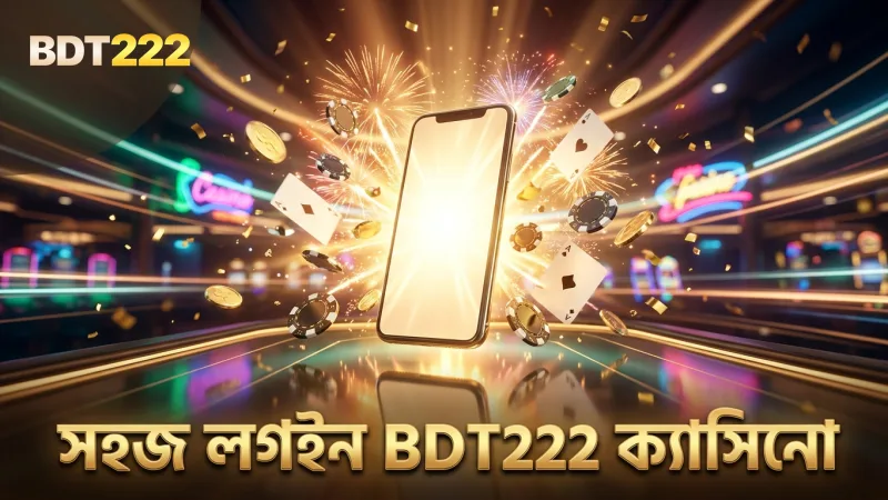 BDT222 ক্যাসিনোর ব্যবহারকারীদের জন্য সহজ লগইন পদ্ধতি
