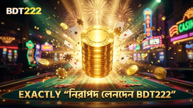 নিরাপদ লেনদেন নিশ্চিত করে BDT222 ক্যাসিনো