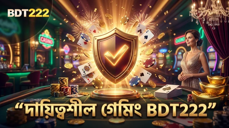 দায়িত্বশীল গেমিং নীতিতে BDT222 ক্যাসিনোর গুরুত্ব