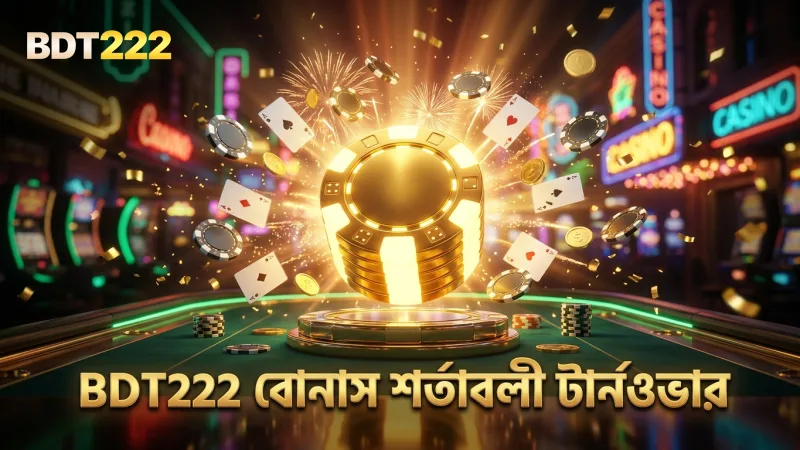 বোনাস শর্তাবলী ও টার্নওভার বিস্তারিত বর্ণনা করা হয়েছে BDT222-তে।