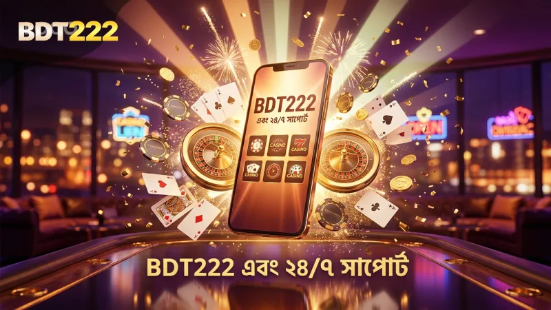 BDT222 তে ২৪/৭ লাইভ সাপোর্ট নিশ্চিত দ্রুত সাড়া