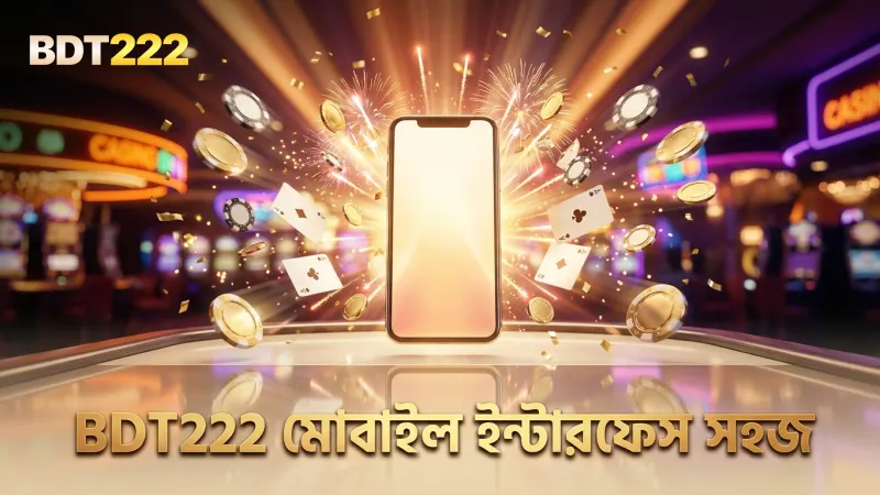 BDT222 মোবাইল স্ক্রিনে ড্রাগন ফরচুন ফিশের ইন্টারফেস সহজ বোধগম্য করে।