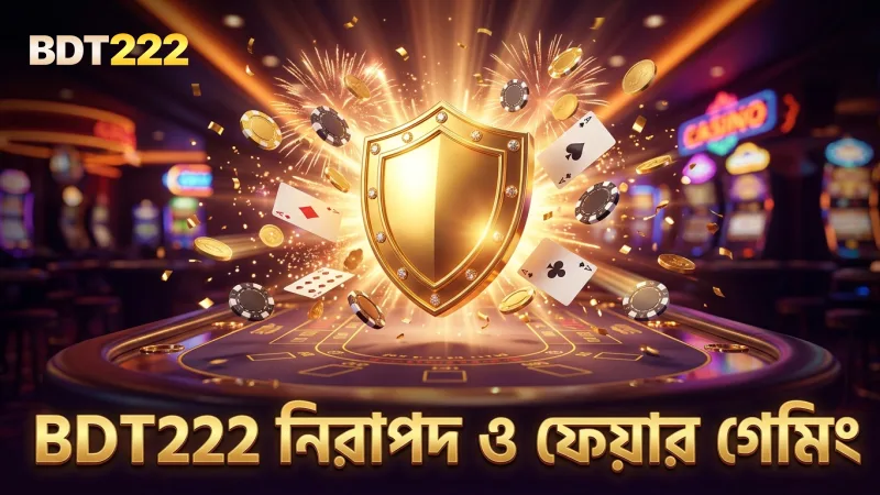 BDT222 নিশ্চিত করে ফেয়ার ও নিরাপদ ড্রাগন ফরচুন ফিশ গেমিং পরিবেশ।