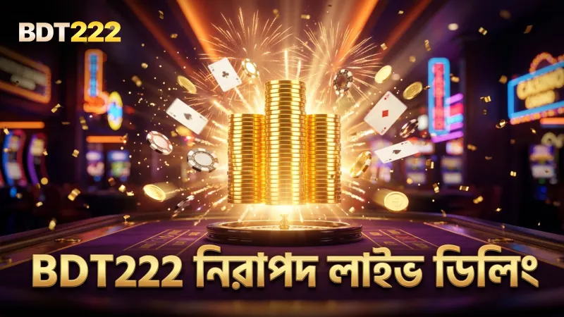 লাইভ ডিলার সামনে স্বচ্ছ কার্ড বিতরণে নিরাপদ খেলা