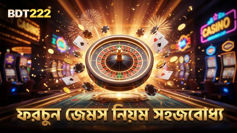 ফরচুন জেমসের নিয়ম ও গেমপ্লে সহজবোধ্য করা হয়েছে।