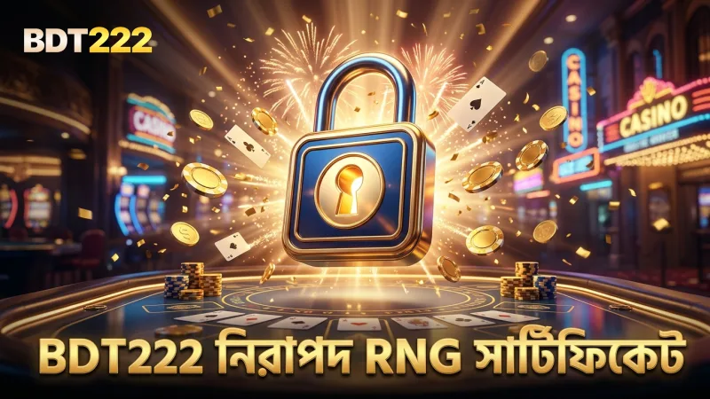 BDT222 নিশ্চিত করে ফরচুন জেমসের খেলার নিরাপত্তা এবং RNG সার্টিফিকেটের বৈধতা