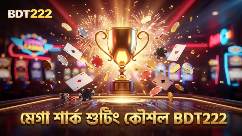 মেগা শার্ক শিকারে ধারাবাহিক শুটিং কৌশল প্রয়োগ করুন
