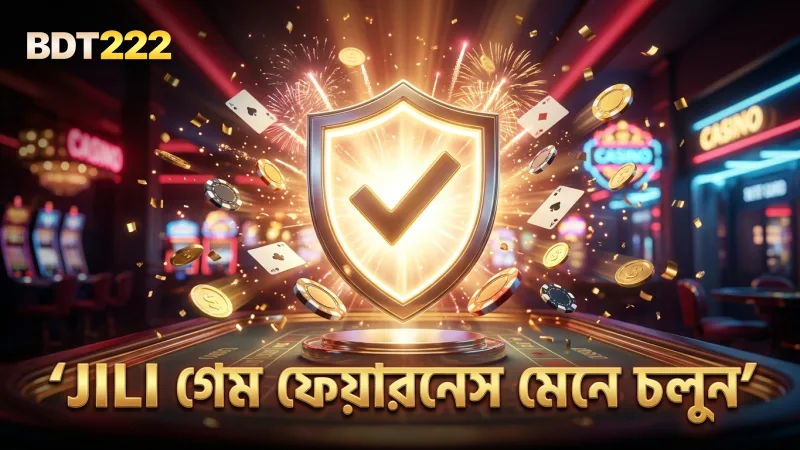 গেম ফেয়ারনেস নিশ্চিত করতে JILI স্পেসিফিকেশন মেনে চলুন