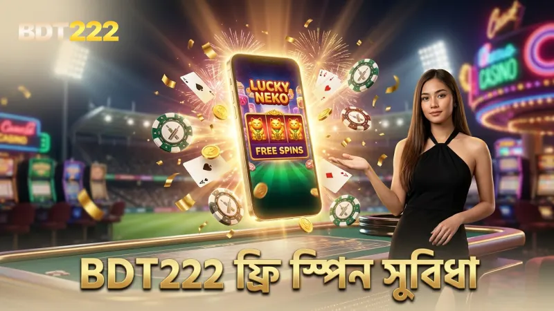 BDT222-তে ফ্রি স্পিন চালু করে বড় জেতার সুযোগ