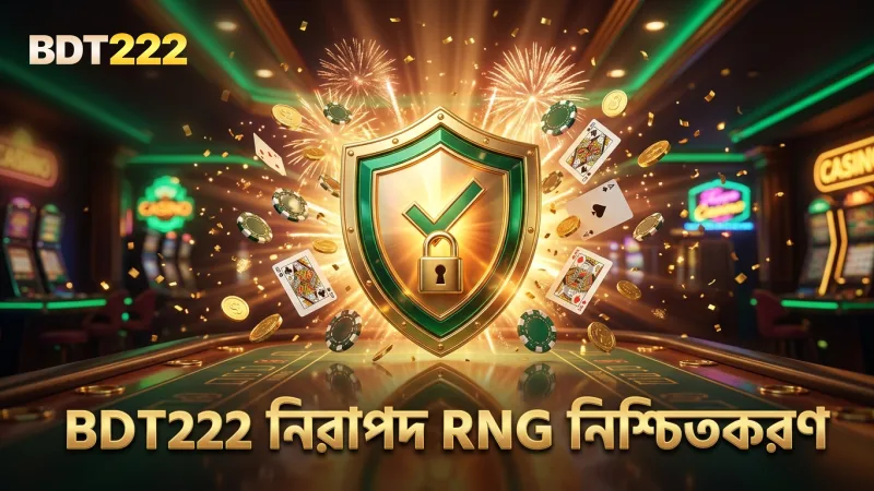 নিরাপদ খেলার জন্য RNG সার্টিফিকেট নিশ্চিত করে BDT222
