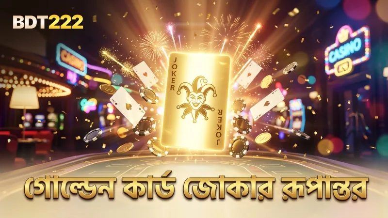 গোল্ডেন কার্ড থেকে জোকার সিম্বলে রূপান্তর প্রক্রিয়া বুঝুন