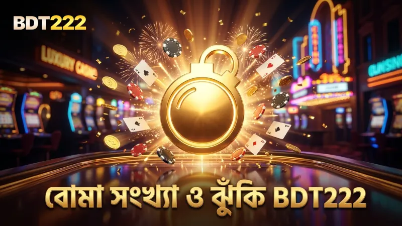 বোমার সংখ্যা বুঝে মাইন্স গেমে ঝুঁকি কমান BDT222 দিয়ে খেলুন সাবধানে