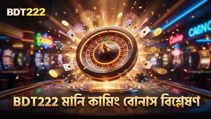 BDT222-তে মানি কামিং বোনাস মাল্টিপ্লায়ার বিশ্লেষণ করা হয়েছে।