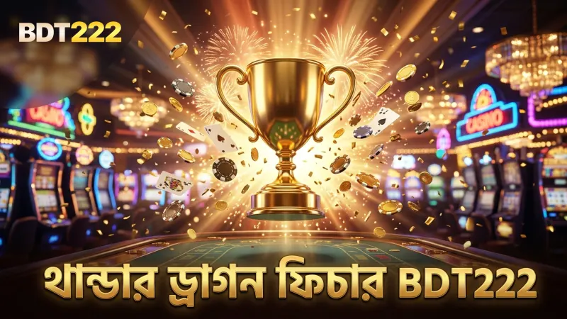 থান্ডার ড্রাগন ফিচার সক্রিয় করে জেতার সম্ভাবনা বাড়ায় BDT222।